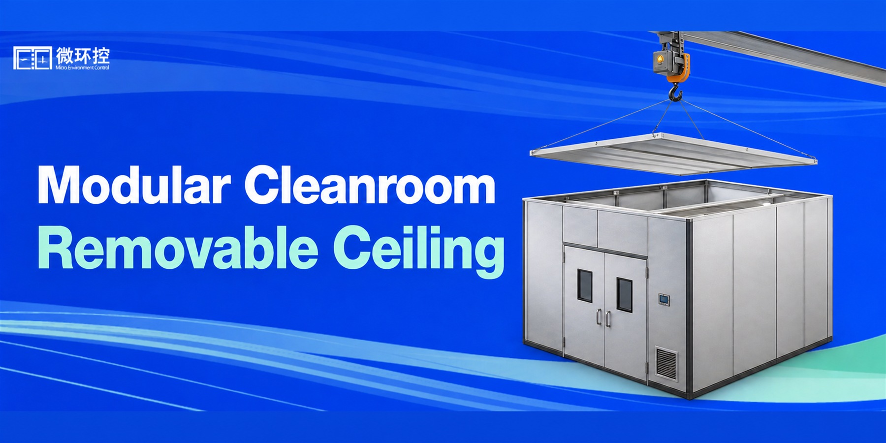 Modular Cleanroom | Removable Ceiling