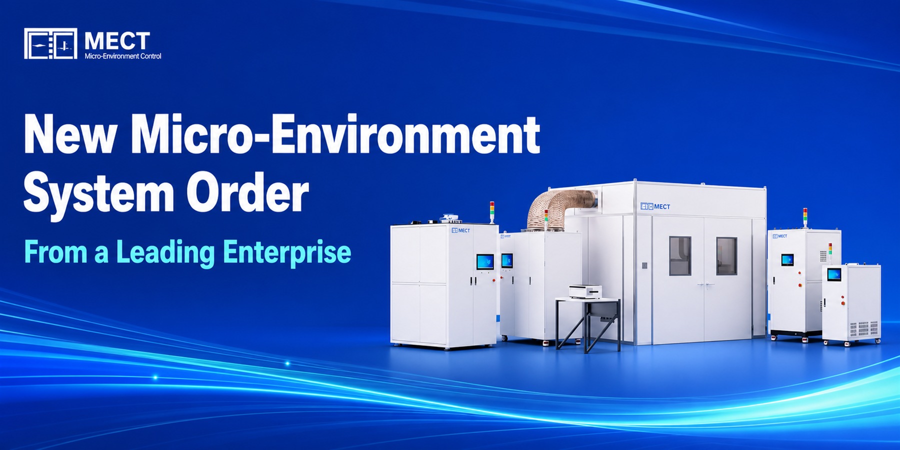 News Flash | MECT Secures Another Micro-Environment Control System Order from a Leading Enterprise